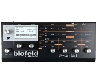 Waldorf Blofeld Desktop Synthesizer zwart
