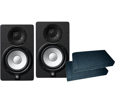 Yamaha HS5 monitor speaker set met MoPads