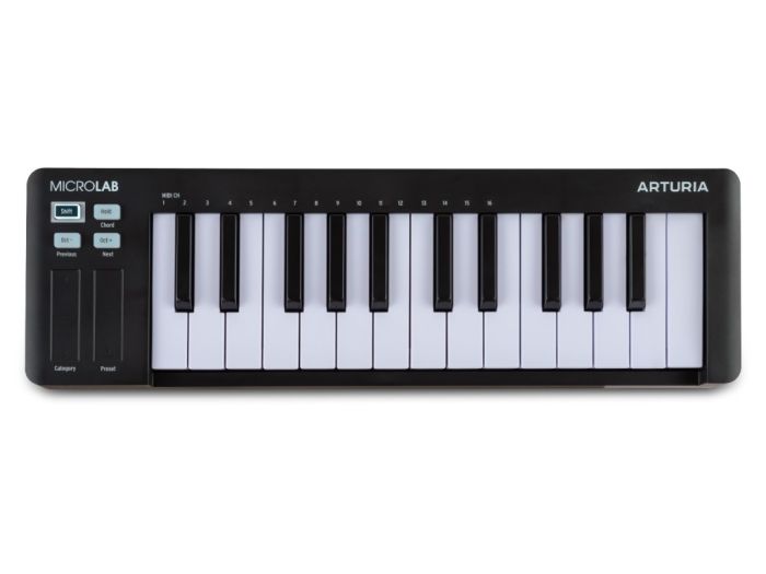 Arturia MicroLab MK3 Black main