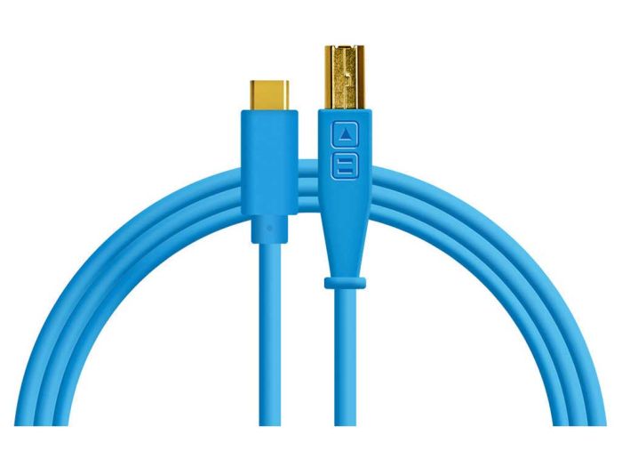 Chroma Cables USB-B to USB-C 1.5m Blue
