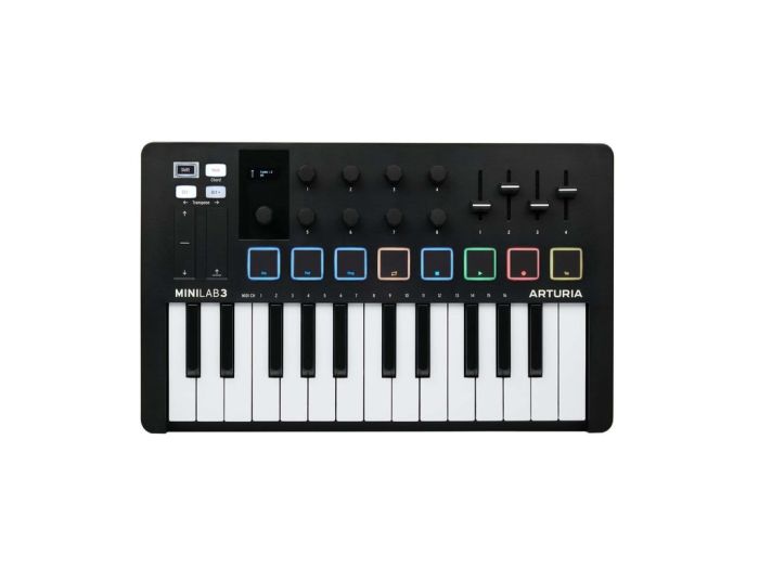 Arturia MiniLab 3 Black Top