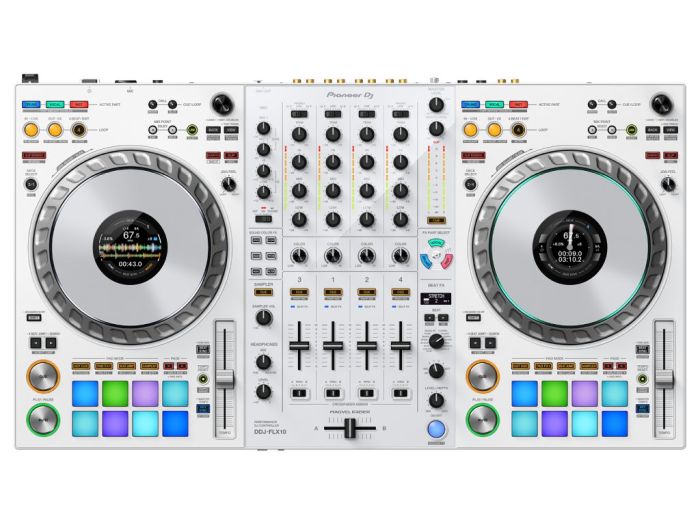 Pioneer DJ DDJ-FLX10-W top main