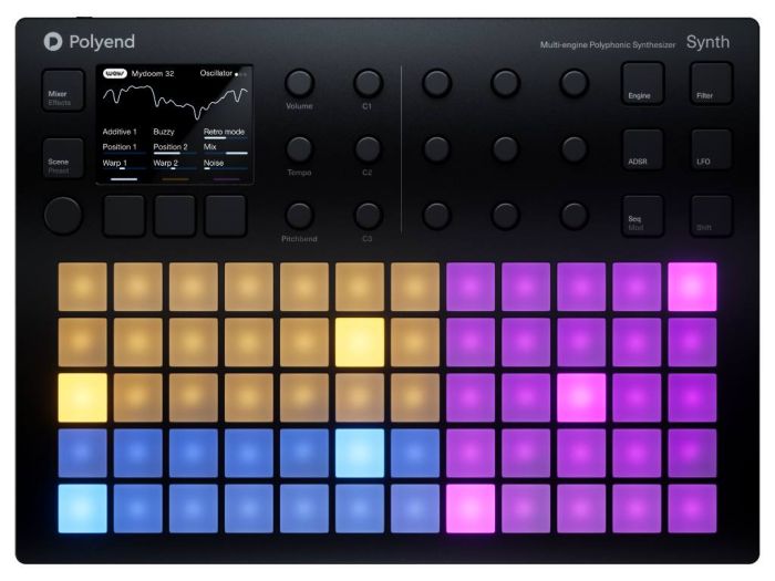 Polyend Synth top main