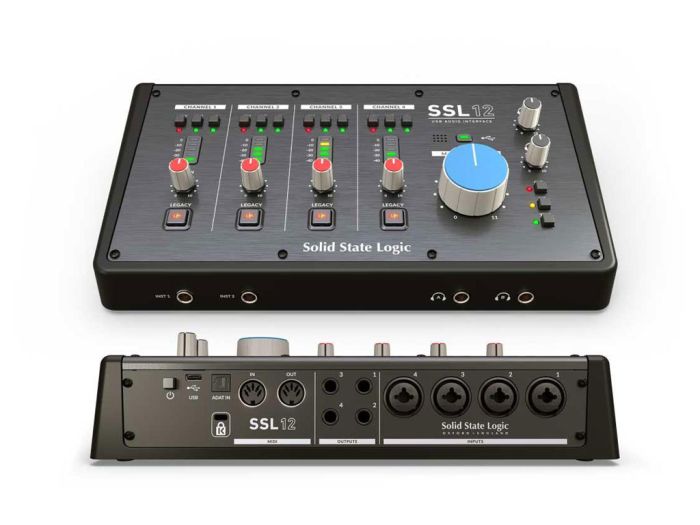 SSL 12 Front and Back