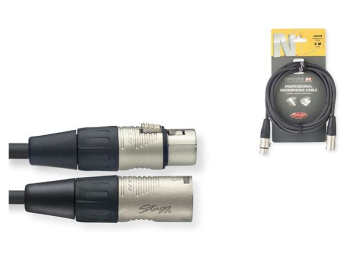 Stagg NMC10R 10 meter XLR REAN