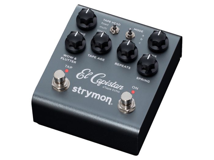 Strymon El Capistan dTape Echo V2 Bovenaanzicht