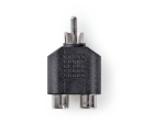 Nedis Adapter Stereo Minijack Male naar RCA Female