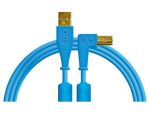 Chroma Cables USB A to USB B Blue Angled B Stock