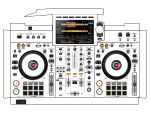 DJ Skins Pioneer DJ XDJ RX3 White