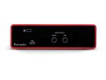 Focusrite Scarlett Solo MK3 Externe Geluidskaart Achterkant