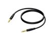 /p/r/procab ref6101.5 h 6.3mm stereo jack instrumentkabel 1.5 meter