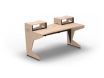 Sessiondesk Home Big 2 with Home Rack 2 Zijkant