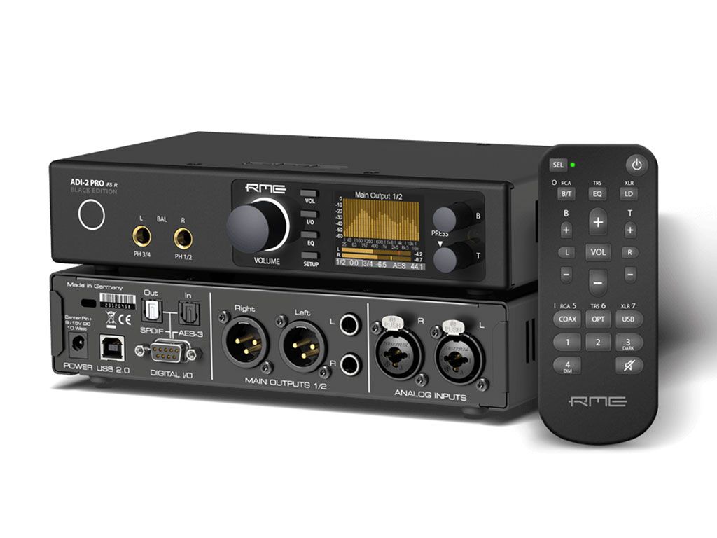 DTM・DAW RME ADI-2 Pro FS R Black Edition RME ADI-2 Pro FS R Black Edition