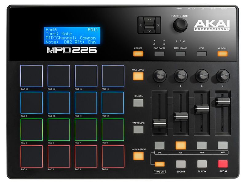 Akai MPD 226 kopen? | Drumpads | ToneControl.nl