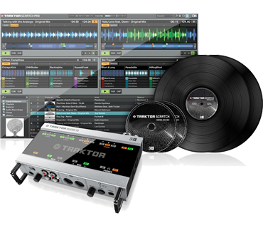 TRAKTOR SCRATCH A10 コントロールバイナルセット　ジャンク TRAKTOR SCRATCH A10 コントロールバイナルセット ジャンク