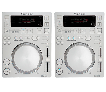 Pioneer DJ CDJ-350 Wit x 2 (set) Kopen? | Pioneer DJ