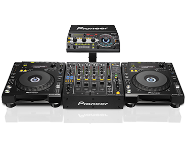 Pioneer DJ Set 2 x CDJ-850 K, DJM-850 K, RMX-1000 en RMX