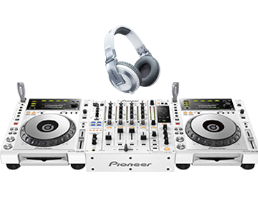 Pioneer DJM-850 + CDJ-850 × 2 セット Buy Pioneer DJ set 2 x CDJ-850 W + DJM-850 W Online