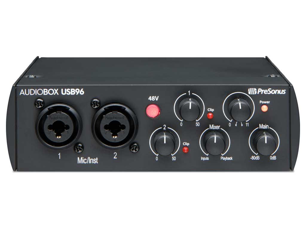 AudioBox USB 96 Kopen? | Presonus Interfaces | ToneControl.nl
