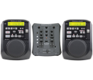 American Audio DJ set 2 x CDI-100 MP3 + Q-D1 Pro USB