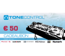 ToneControl Cadeaubon 50 euro