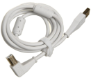 Chroma Cables USB-A naar USB-B Haaks Wit