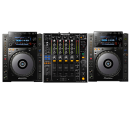 Pioneer DJ set 2 x CDJ-900 Nexus + DJM-850