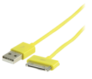 Valueline iPhone kabel geel 2 meter