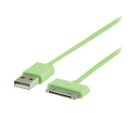 Valueline iPhone kabel groen 1 meter