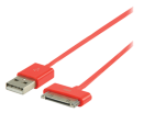 Valueline iPhone kabel rood 1 meter