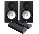Yamaha HS8 monitor speaker set met MoPads