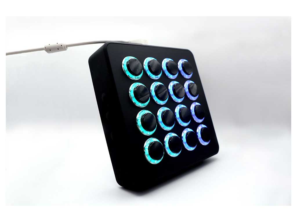 DJTT MIDI Fighter Spectra Black