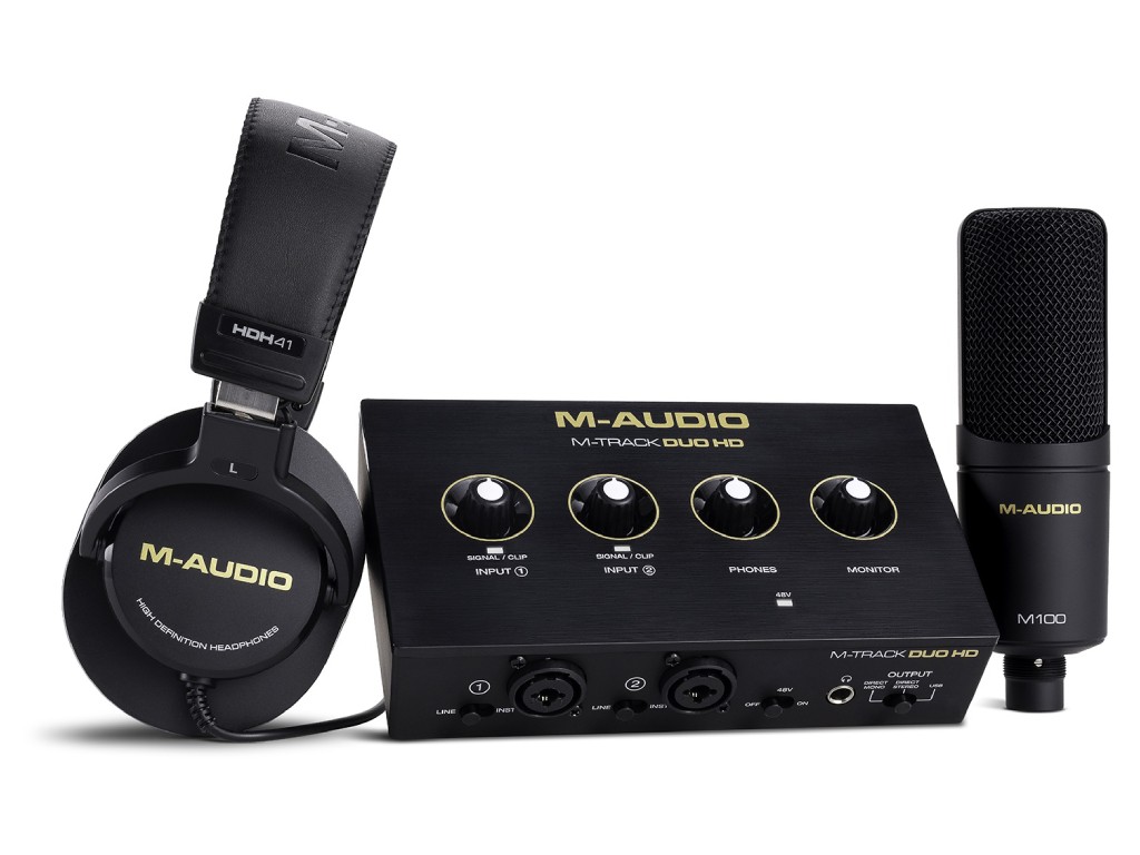 M-Audio M-Track DUO HD Producer Pack afbeelding