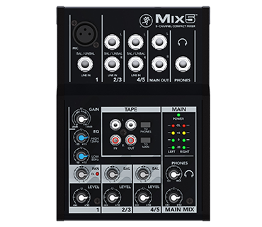 Mackie Mix5 afbeelding