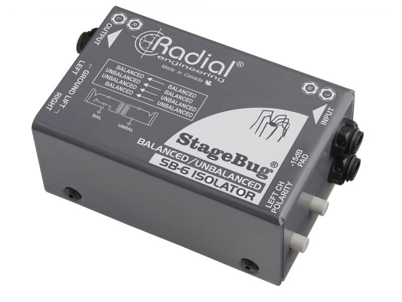 Radial StageBug SB-6 Isolator afbeelding