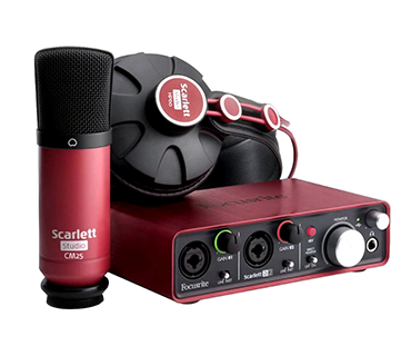 Focusrite Scarlett Studio MK2 opname set