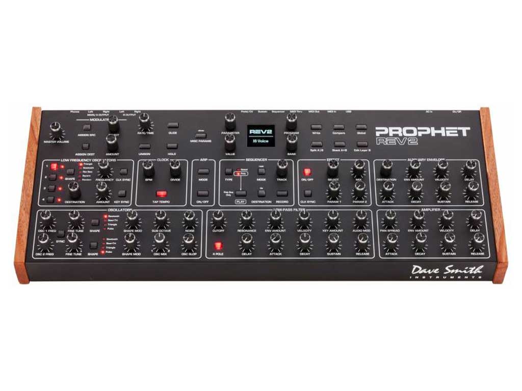 Sequential Prophet REV2-16 Desktop Module afbeelding