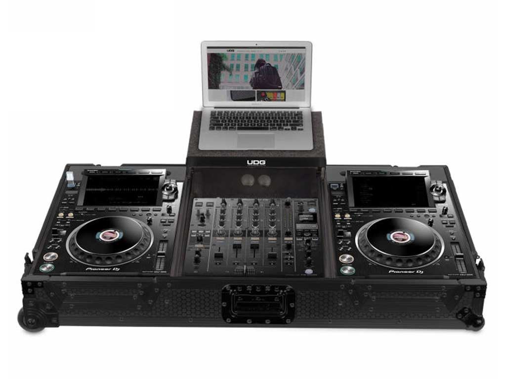 UDG Ultimate Flight Case Pioneer CDJ-3000/900NXS2 Black Plus afbeelding