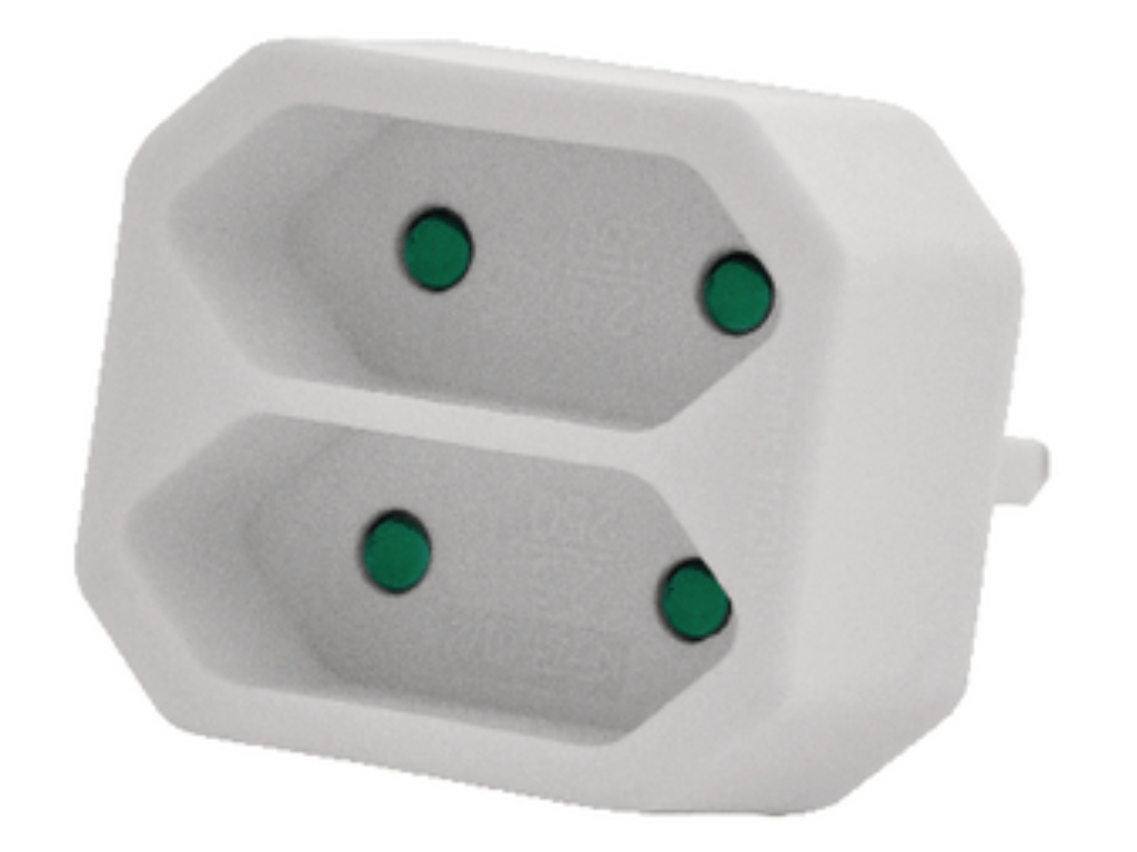 Valueline 2-weg Stroomadapter afbeelding
