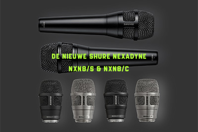 Revolutionair Geluid: Shure's Nexadyne microfoons en capsules veranderen de spelregels