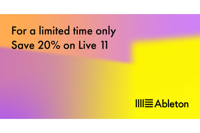 20% Korting op Ableton Live en Push 2