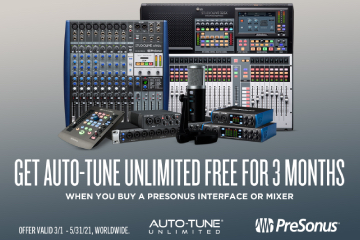 3 maanden gratis toegang tot Antares Auto-Tune Unlimited!